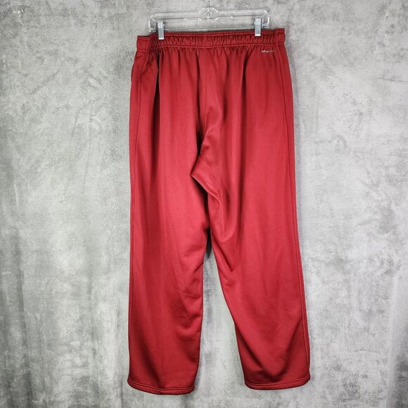 Mens Red Nike Therma-Fit Sweatpants Oklahoma Sooners Polyester Athletic Size XXL - Picture 10 of 15